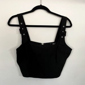 Black belt loop top
